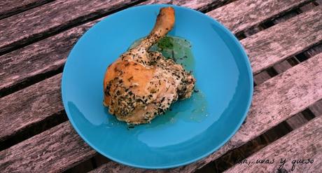 Pollo al estragón (tradicional o Crock-Pot)