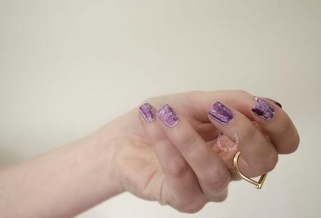 ♔ Manimonday - Violeta / Nail Art / Reto VQ nails❀ ♔ Manimonday - Violeta / Nail Art / Reto VQ nails❀
