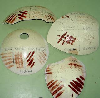 Pintar un huevo de avestruz con la técnica púnica. Pintar un huevo de avestruz con la técnica púnica.