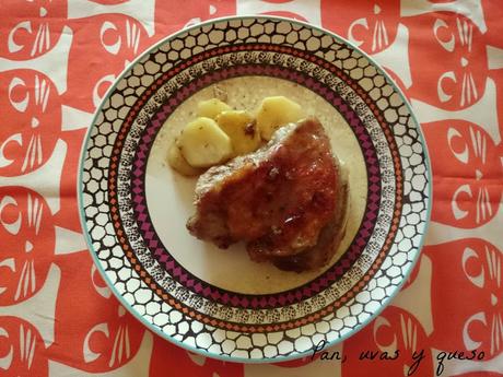 Cordero con salsa de anchoas (tradicional o Crock-Pot)