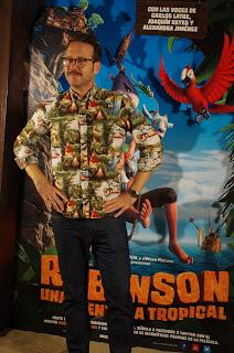 Photocall de Robinson, una aventura tropical