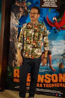 Photocall de Robinson, una aventura tropical