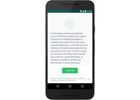 WhatsApp quiere saber también tu email