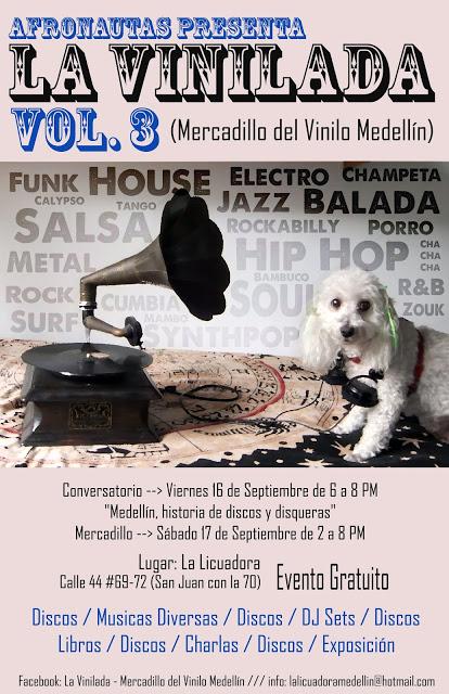 LA VINILADA Vol. 3 / Mercadillo del vinilo MedellínFecha:... LA VINILADA Vol. 3 / Mercadillo del vinilo MedellínFecha:...