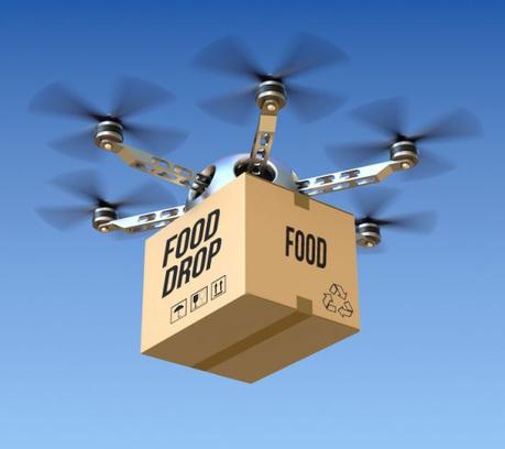 Google y Chipotle haciendo entregas de Burritos en Drones