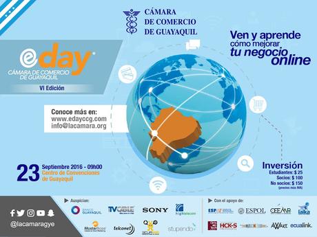 Este 23 de septiembre llega el eDay Cámara de Comercio de Guayaquil VI Edición