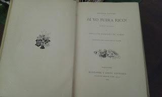 '¡Si yo fuera rico!, de Luis Mariano de Larra Wetoret