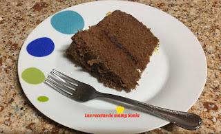 BIZCOCHO DE CHOCOLATE RELLENO DE CREMA DE CACAO Y BAÑADO DE CHOCOLATE BLANCO BIZCOCHO DE CHOCOLATE RELLENO DE CREMA DE CACAO Y BAÑADO DE CHOCOLATE BLANCO