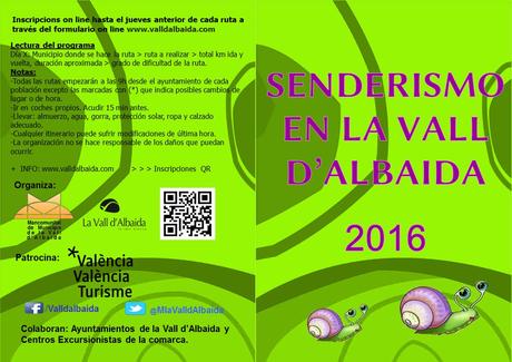 Senderismo en la Vall d’Albaida 2016, 9a Edición portada_sv16_ca