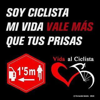 Otro ciclista atropellado y muerto. BASTA YA!!