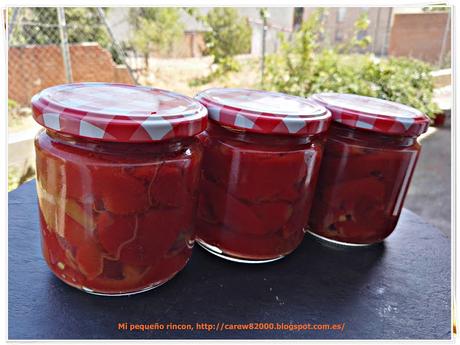 Pimientos asados en conserva Pimientos asados en conserva