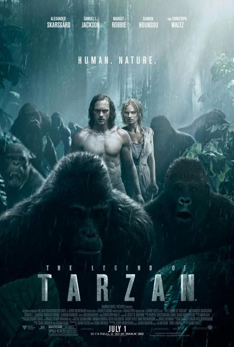 The Legend of Tarzan, La Leyenda de Tarzan, cine, película, cartelera, nos vamos al cine, animales, 3d, naturaleza, aventuras, blog de cine, solo yo, blog solo yo, blogger alicante, 