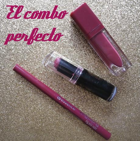 El combo perfecto | Perfilador + labial + gloss