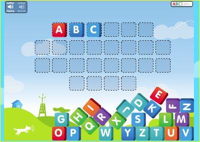 abcya.com Letters, juegos de Letras