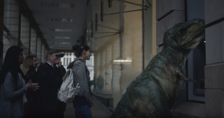 Un T-Rex protagonista del último spot de Audi