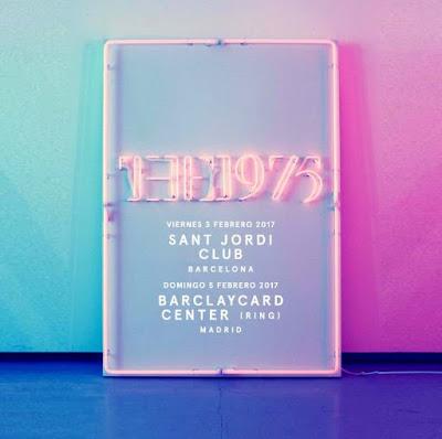 The 1975 en Barcelona y Madrid en febrero de 2017