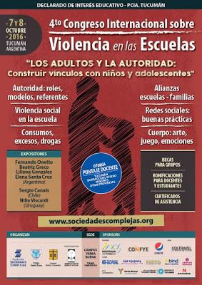 4° Congreso Internacional sobre Violencia en las Escuelas. Tucumán