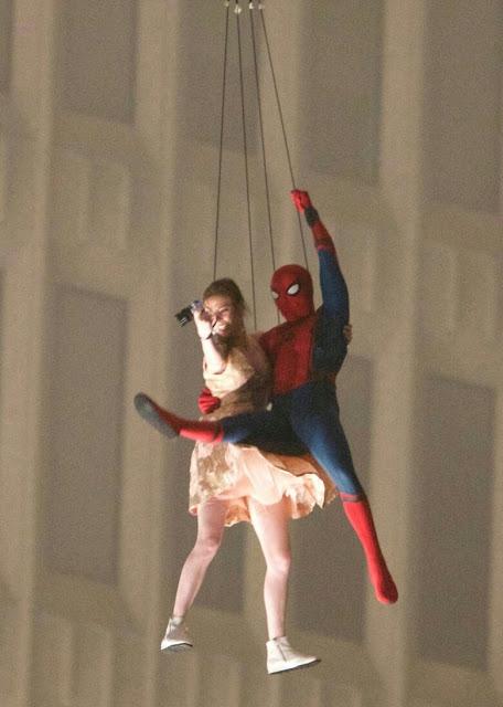 Spidey entra en acción en estas fotos de ‘Spider-Man: Homecoming’
