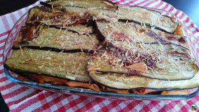 Pastel de macarrones y berenjenas Pastel de macarrones y berenjenas