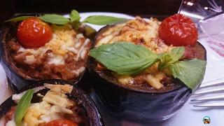 Pastel de macarrones y berenjenas Pastel de macarrones y berenjenas