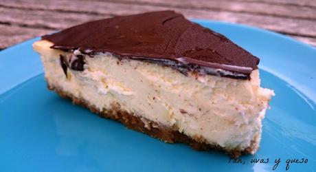 NY cheesecake con chocolate