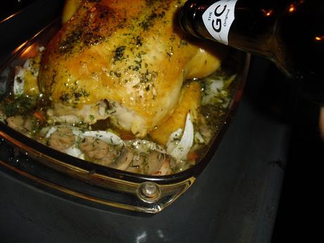 POLLO A LA SIDRA, POLLO CUK DESADA