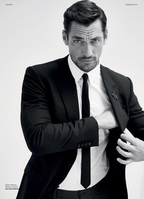 David Gandy sigue su suma y sigue, ahora GQ Turquía David Gandy, model, Fall 2016, supermodel, menswear, moda hombre, Suits and Shirts, GQ, GQ Turkey, Magazine, cover,