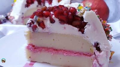 Tarta de chocolate con granadas Tarta de chocolate con granadas