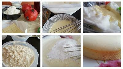 Tarta de chocolate con granadas Tarta de chocolate con granadas