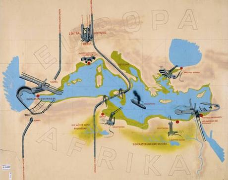 Atlantropa: Drenar el Mediterráneo para crear un supercontinente euroafricano