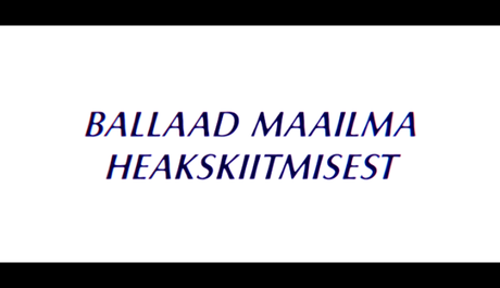 Free Range: Ballaad maailma heakskiitmisest - 2013