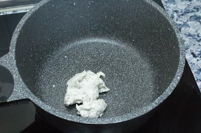 Pasta con guisantes a la albahaca Pasta con guisantes a la albahaca