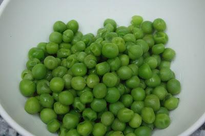 Pasta con guisantes a la albahaca Pasta con guisantes a la albahaca