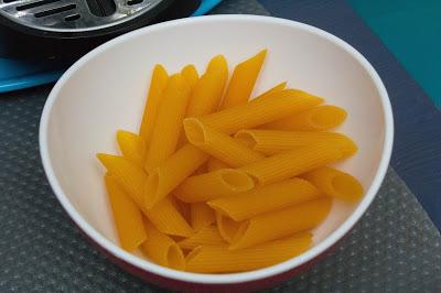 Pasta con guisantes a la albahaca Pasta con guisantes a la albahaca