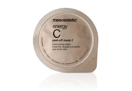 Energy C Peel-Off Mask, la Mascarilla Antiedad y Detoxificante de Mesoestetic