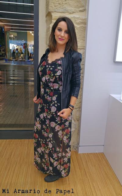Outfit: Maxi Dress Lencero en Shopping Gauean
