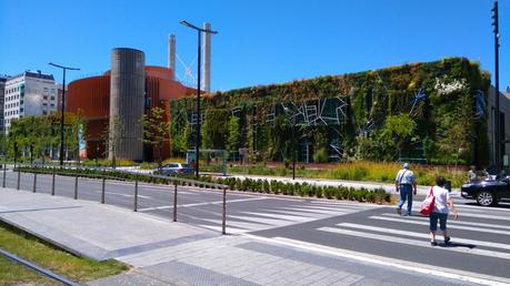 Evolución del jardín vertical de Vitoria-Gasteiz. Jardines que se autorregeneran.