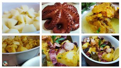 Pulpo a la mostaza