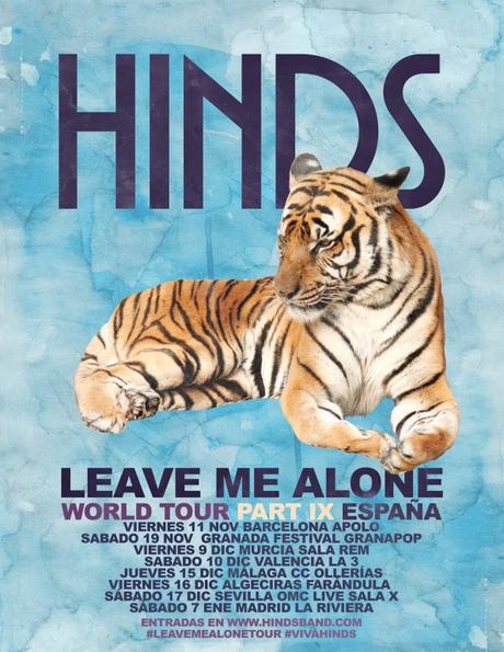 Hinds, tour en España 2016