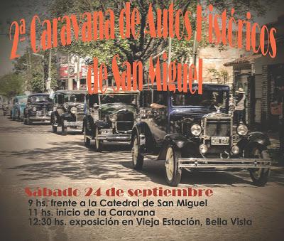 Segunda Caravana de Autos Históricos de San Miguel