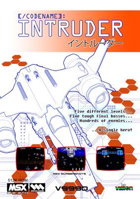 Codename: INTRUDER, un shooter inminente para MSX y tarjetas GFX9000 Codename: INTRUDER, un shooter inminente para MSX y tarjetas GFX9000