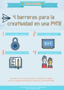 Cuatro barreras de la creatividad en una PYME 91-4-barreras-de-creatividad-en-una-pyme