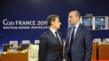 CARRERA HACIA EL ELÍSEO (I): PRIMARIAS EN LA DERECHA Nicolas Sarkozy et Alain Juppé à Cannes, le 3 novembre 2011