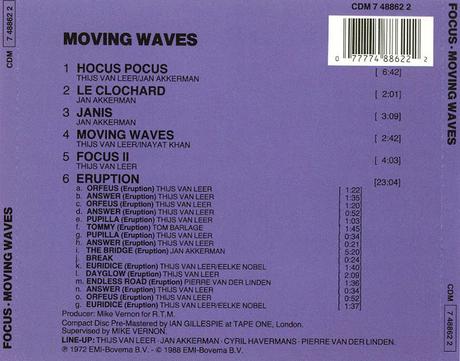 DISCOS DE 1971. Moving waves.