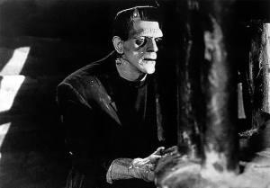 Boris Karloff interpretó a Frankenstein en el filme de James Whale, en 1931. 