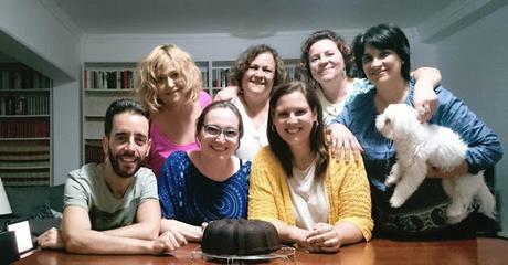 Tarta de Chocolate con crema Gofio y Gofio frito Tarta de Chocolate con crema Gofio y Gofio frito