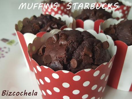 MUFFINS DE CHOCOLATE ( STARBUCKS)