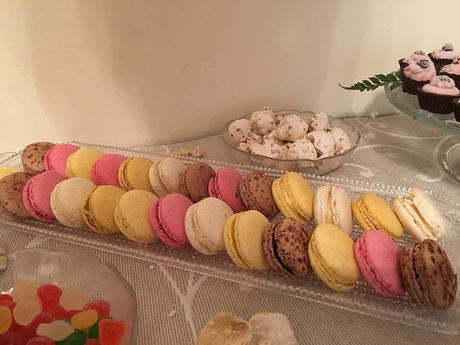 Tarta de crema de limón con merengue y Mesa dulce Tarta de limón y merengue