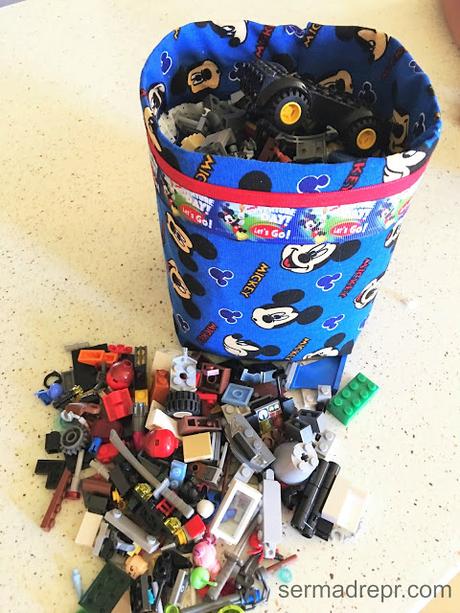Cómo hacer una canasta para guardar juguetes con material reciclable (DIY)