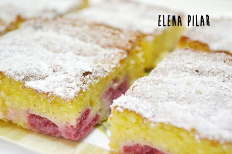 Blondies con frambuesas y nueces de Macadamia Blondies con frambuesas y nueces de Macadamia